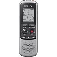 Sony ICD-Bx140 - Grabadora Digital (4GB)- 11.5x2.1x3.9 cm- Plateado